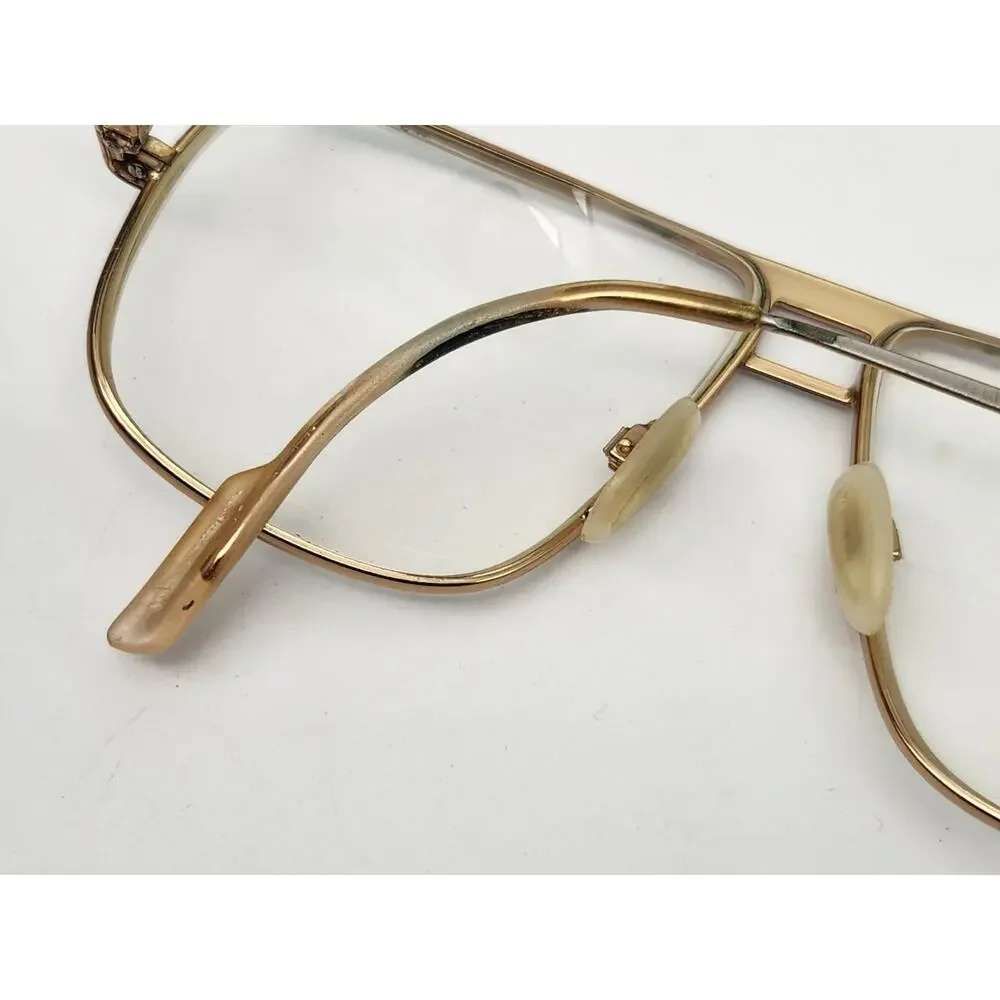 Vintage Gucci Aviator Eyeglasses Gold Frames Mens